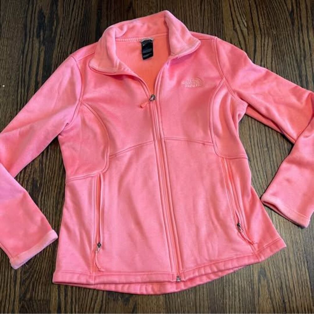 Women’s Medium The North Face Jacket Salmon Pink Lined